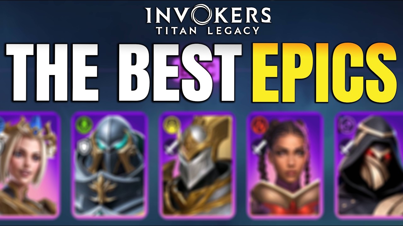 Топ-5 эпических персонажей в Invoker's Titan Legacy