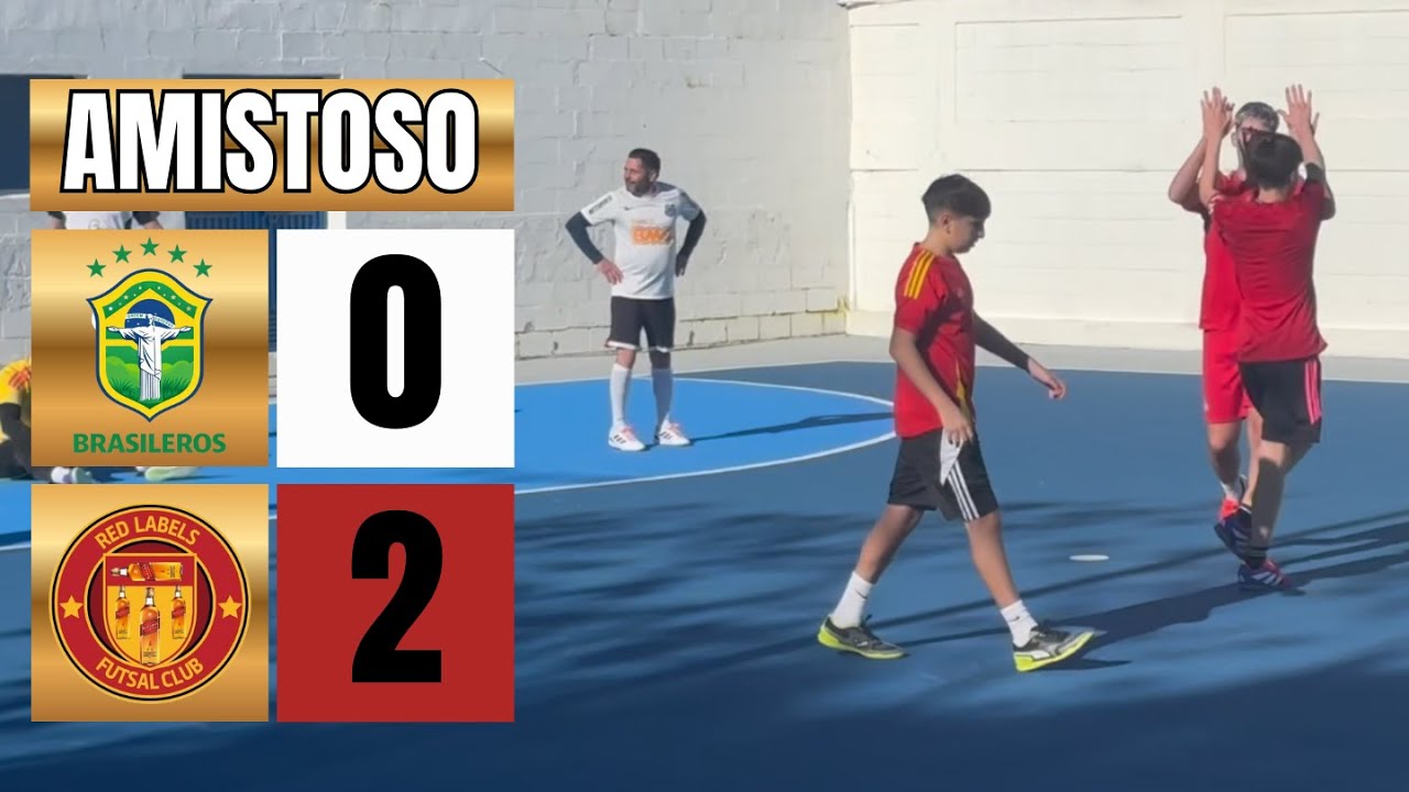 Brasileros FC 0 - 2 Red Labels FC | Amistoso | Temporada 5 | Fútbol Universe