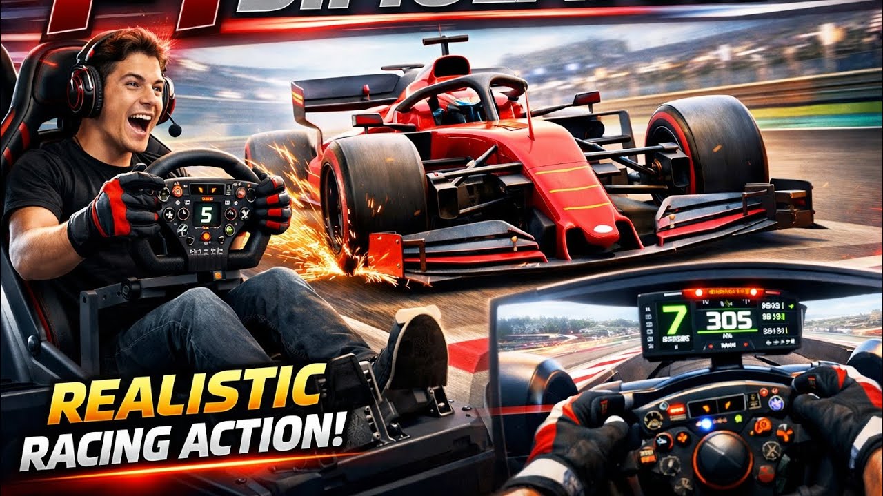 Mencoba menjadi pembalap F1 TAPI MALAH NGE TROLL WAK 😂