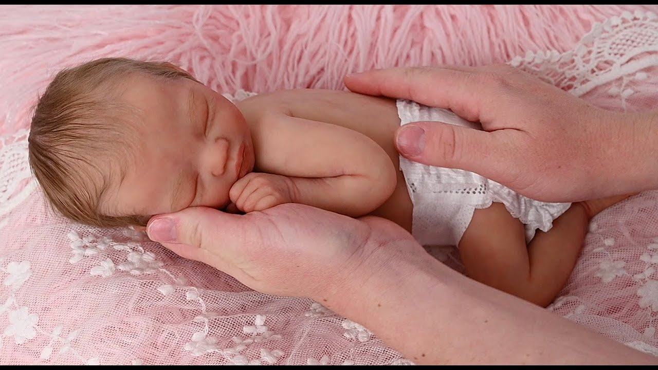 Всего 3 фунта! Мико для девочек Preemie Silicone Reborn Baby Girl