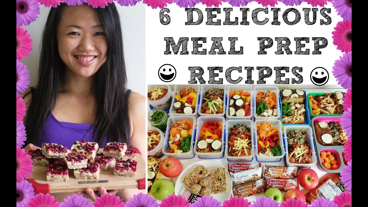 HEALTHY WEEKLY FOOD PREP - 15 MEALS AND SNACKS ♥ DELICIOUS CLEAN MEAL PREP IDEAS ♥