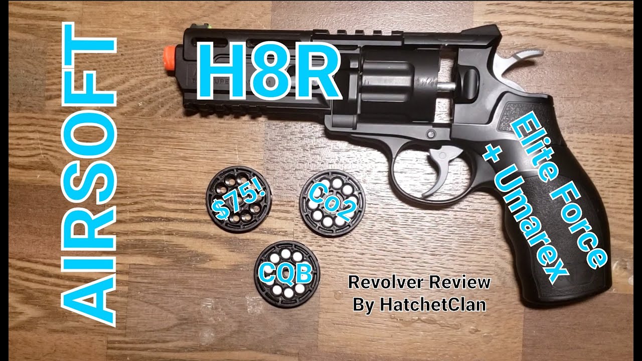 Elite Force H8R Airsoft Co2 Revolver Review! (Gen 2)