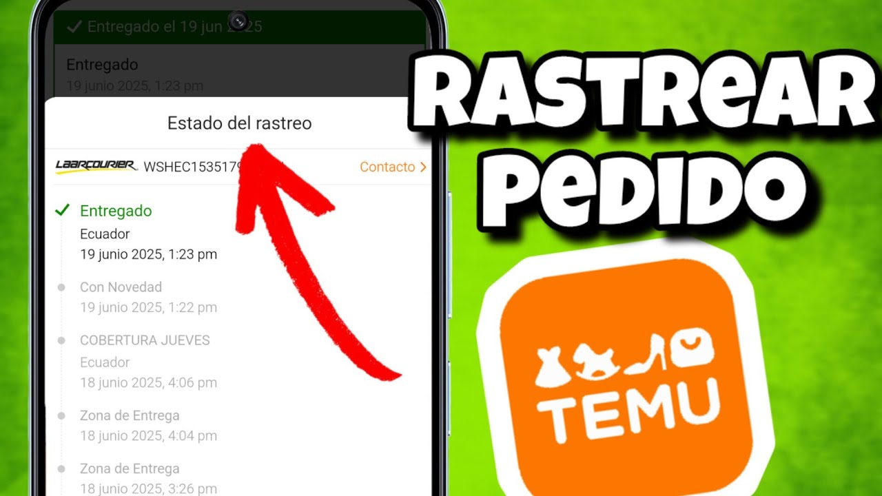 Cómo Rastrear pedidos de TEMU / donde está mi pedido de temu?