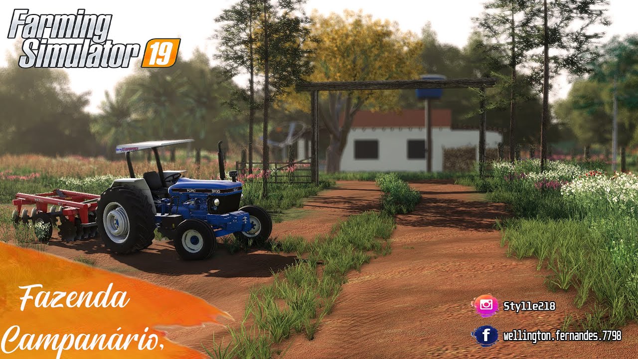 FAZENDA CAMPANÁRIO LIBERADO, MAPA BR MTO SHOW +DOWNLOAD | Farming Simulator 19