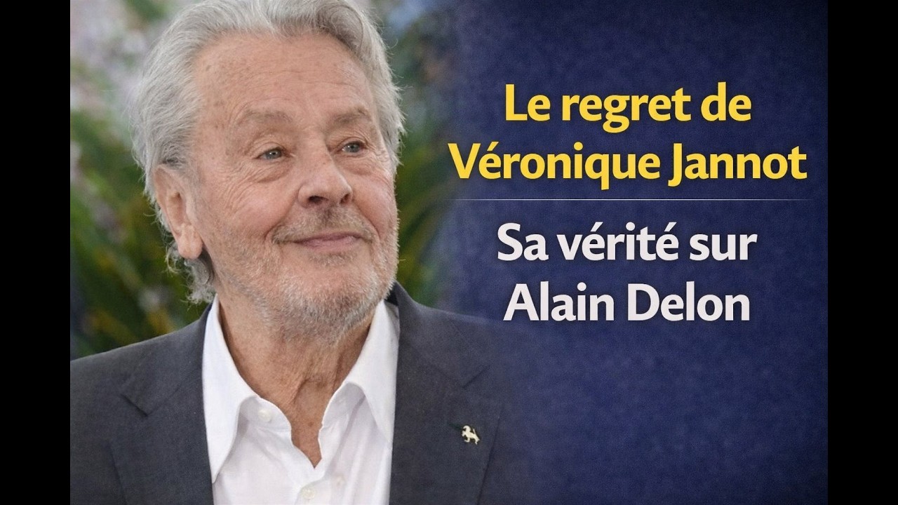 Le regret de Véronique Jannot  Sa vérité sur Alain Delon