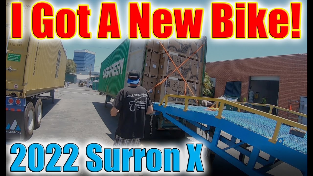 Surron X Unboxing and first ride