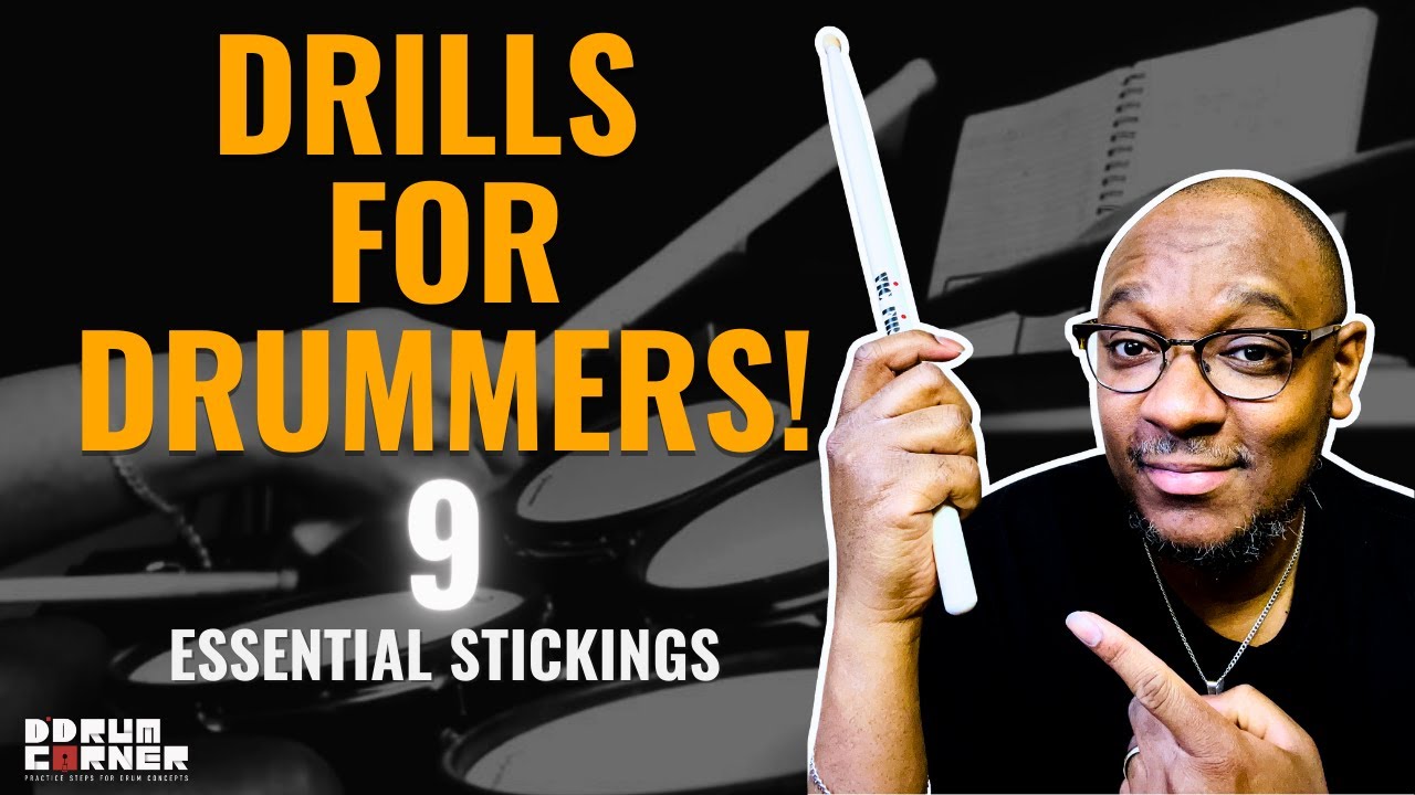 Drummers: Build your FUNDAMENTAL CHOPS | Practice these 9 ESSENTIAL STICKINGS