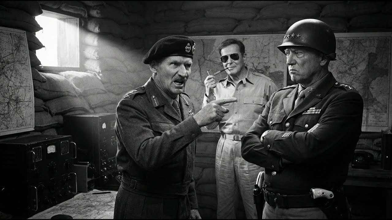 When Montgomery Demanded Patton's Head—MacArthur's Reply Shocked Everyone