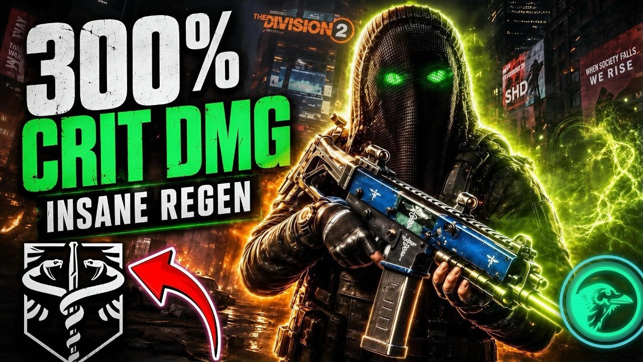 300% КРИТ. УРОНА + БЕШЕНЫЙ РЕГЕН! Этот билд на UMBRA просто БОЖЕСТВЕНЕН | The Division 2