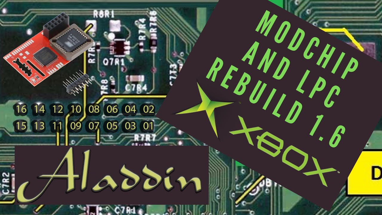 Modding The Original Xbox Part 10 - LPC Rebuild