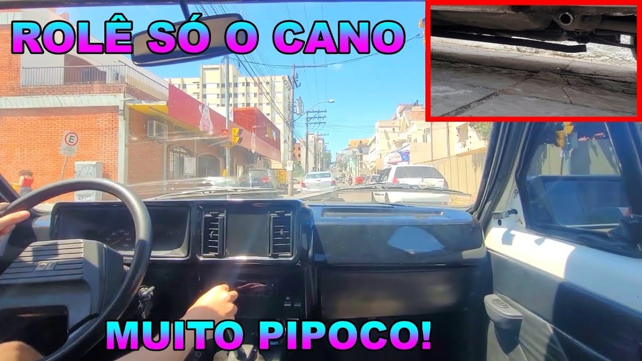 ROLÊ INSANO DE CHEVETTE SÓ O CANO! SOLTA ATÉ FOGO!