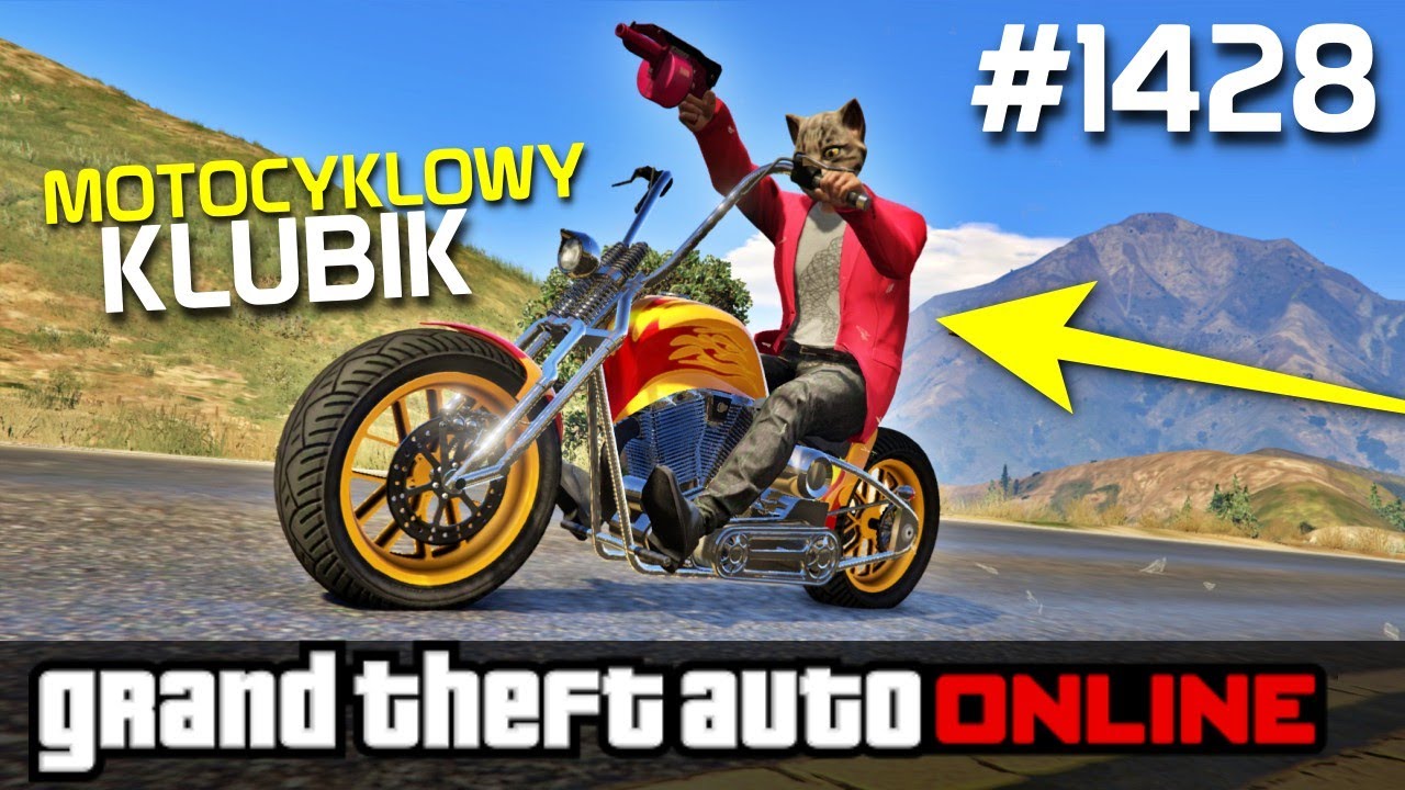 GTA 5 PC Online Po Polsku [#1428] Zwierzęcy KLUBIK Motocyklowy /z Bertbert & Skie