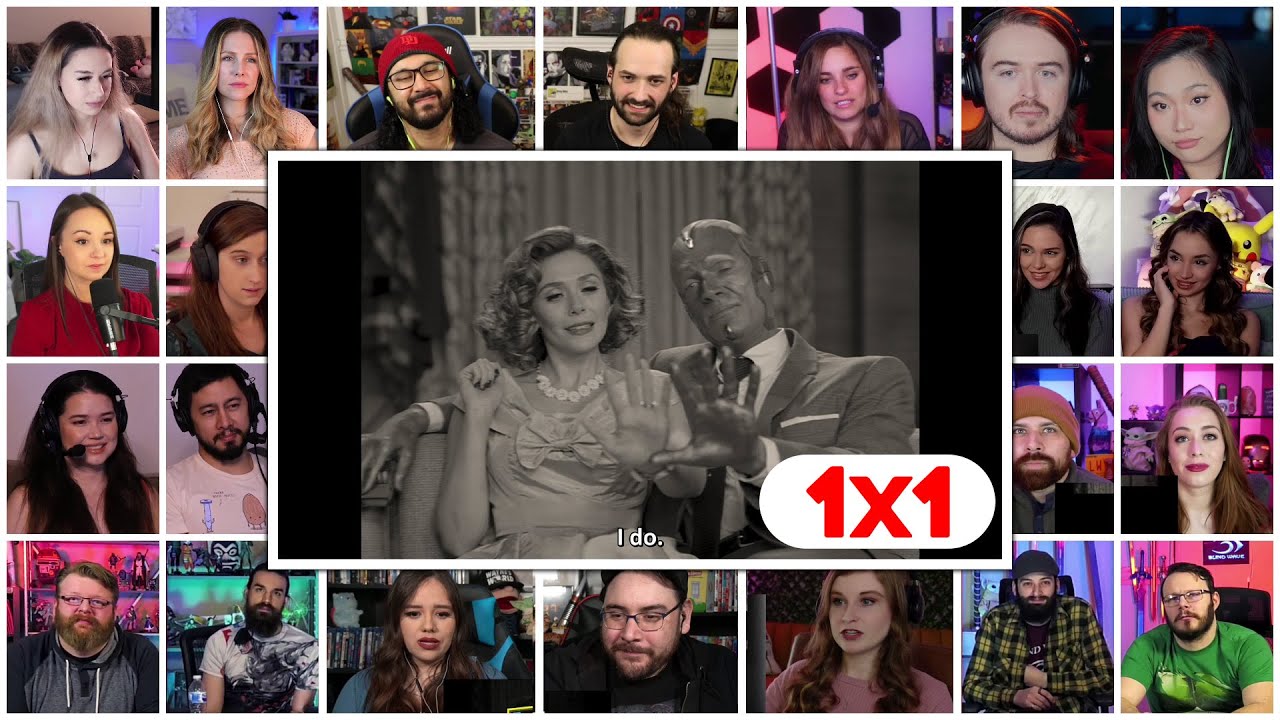 WandaVision Season 1 Episode 1 Reaction Mashup