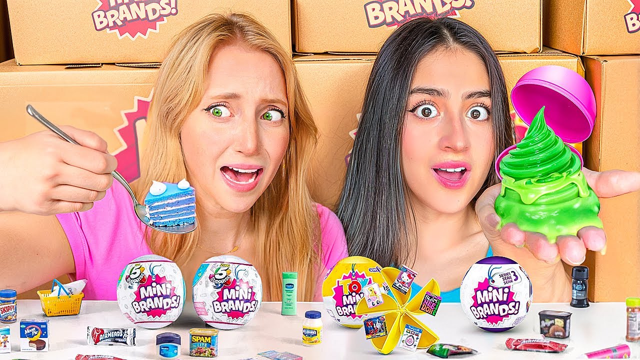 Unboxing SO MANY Mini Brands!