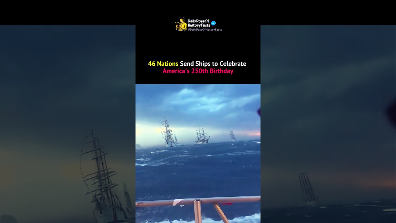 46 Nations Send Ships to Celebrate America's 250th Birthday