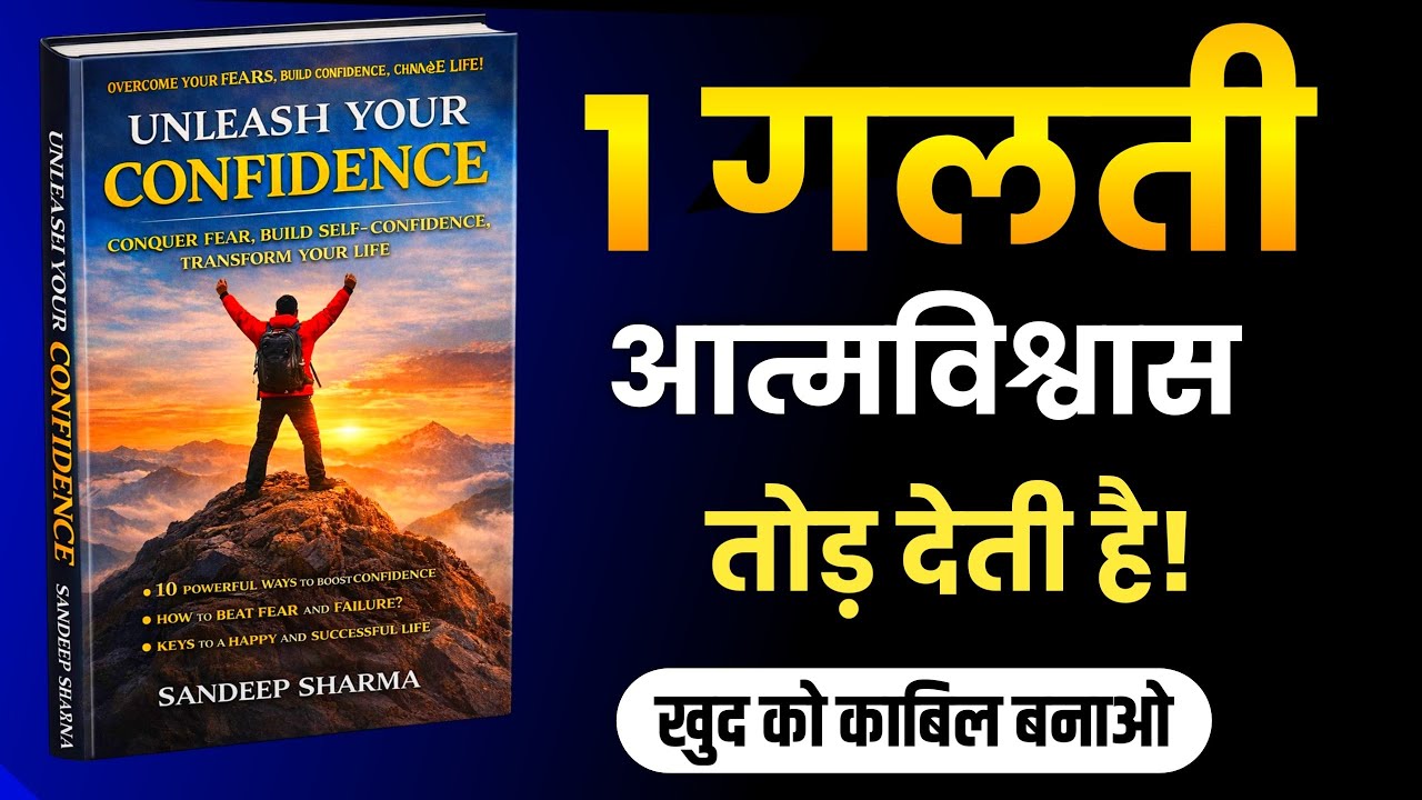 खुद पर विश्वास कैसे बढ़ाएं | Complete Audio Book Summary in Hindi | Self Confidence Mastery