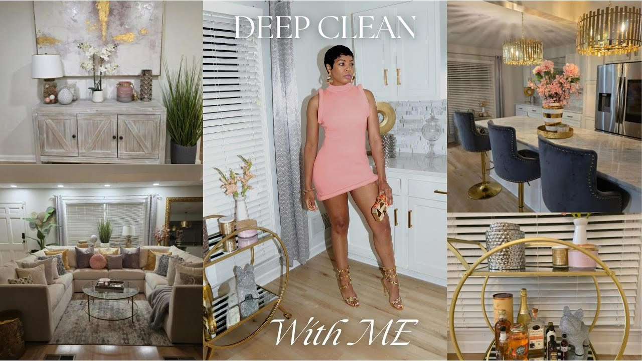 Deep Clean  Motivation 2025 kitchen, Living room,  Reset and baking!