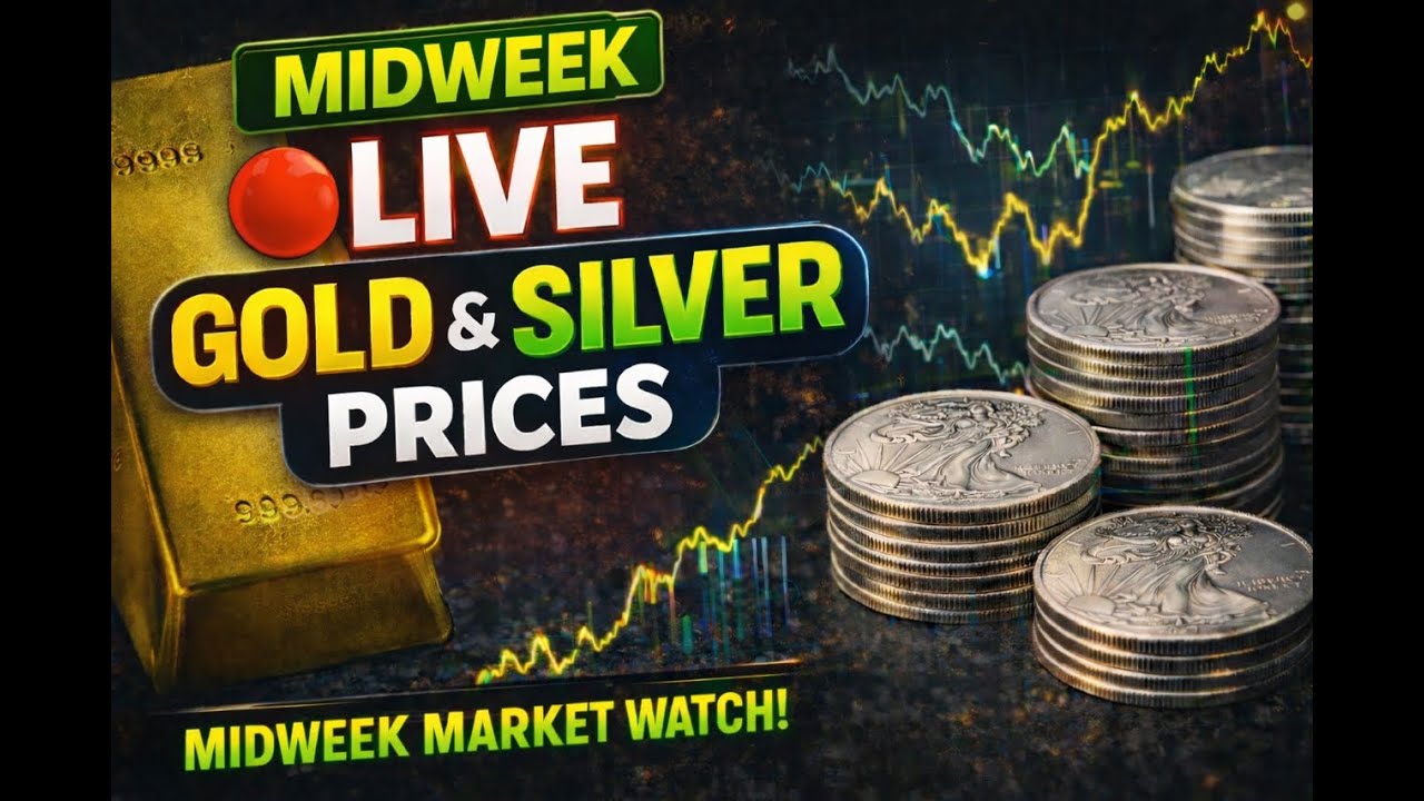 🚨 Gold is CRUSHING It! Silver Close Behind! Midweek Market Watch LIVE 🔴