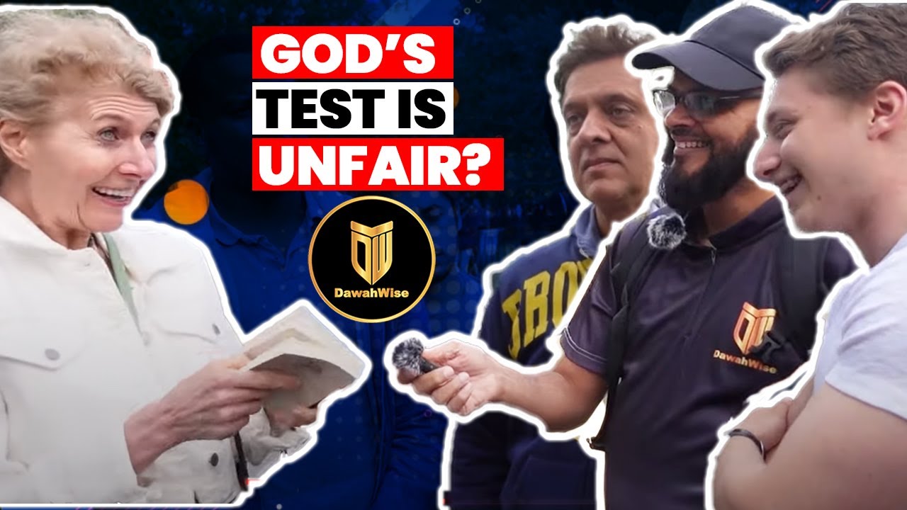 God’s Test is Unfair? | Hashim & Ismael | Speakers Corner | Hyde Park