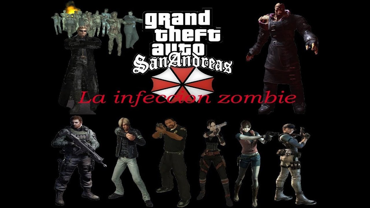 GTA San Andreas Loquendo - La infección zombie Capitulo 1 El inicio de la infección (Cancelado)