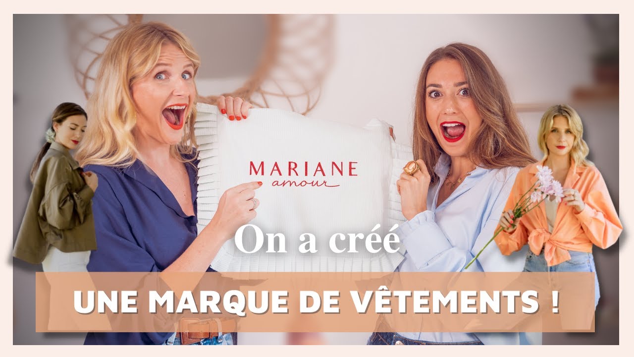 On a créé une Marque de Vêtements !