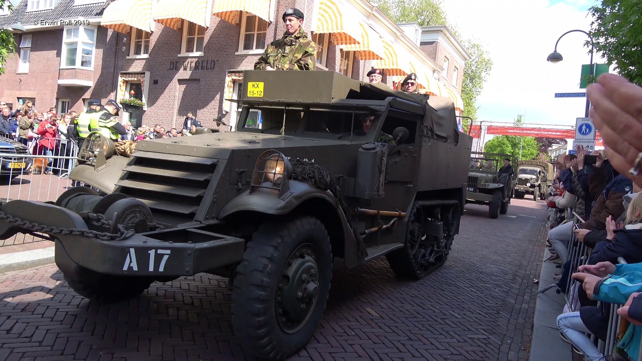 Liberation parade / Bevrijdingsdefilé in Wageningen 5 mei 2019