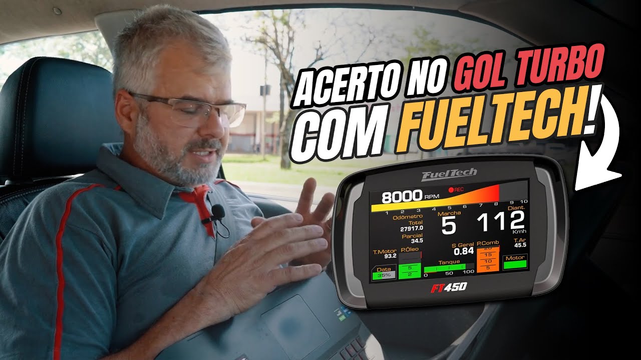 Este é o passo a passo para fazer um acerto na FT 450! Gol AP Turbo  - InjectionSchool