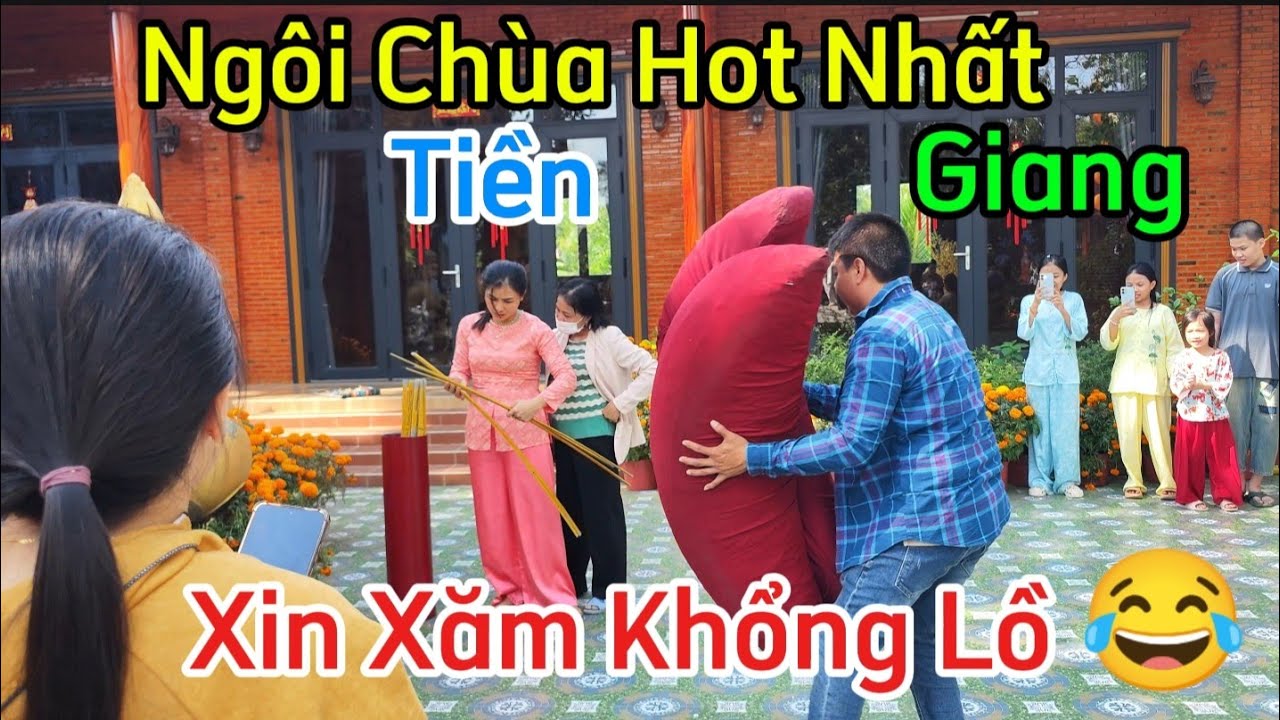 TỪ SÀI GÒN ĐI XE MÁY XUỐNG ĐỒNG THÁP ĐỂ THAM QUAN NGÔI CHÙA CÓ XIN XĂM CẦU TÀI LỘ SIÊU TO KHỔNG LỒ