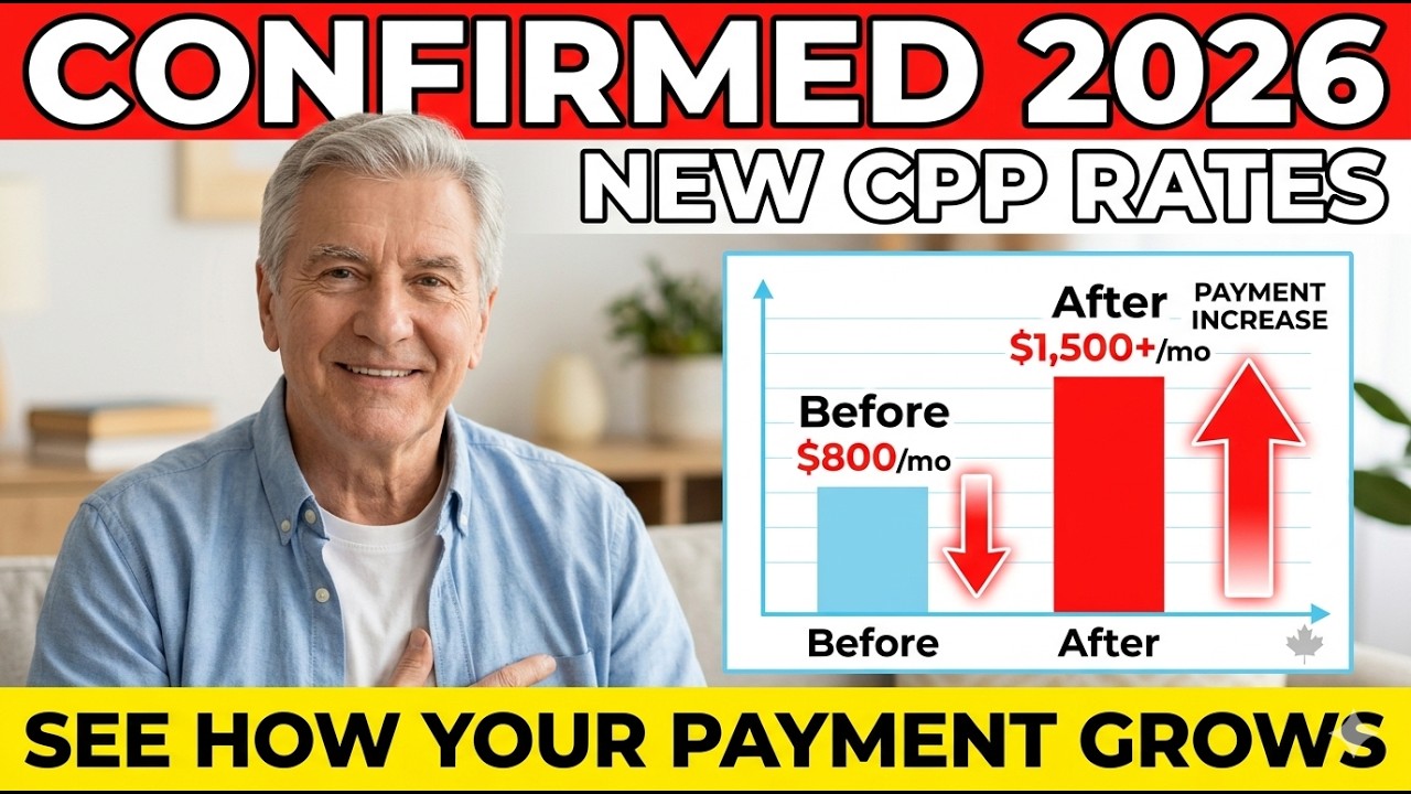 2026 CPP Payment Update: Exact Amounts Seniors Will Receive