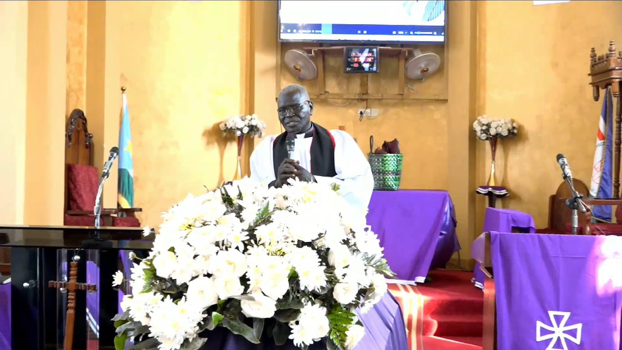 Church service late. Eng. Stephen Wadok