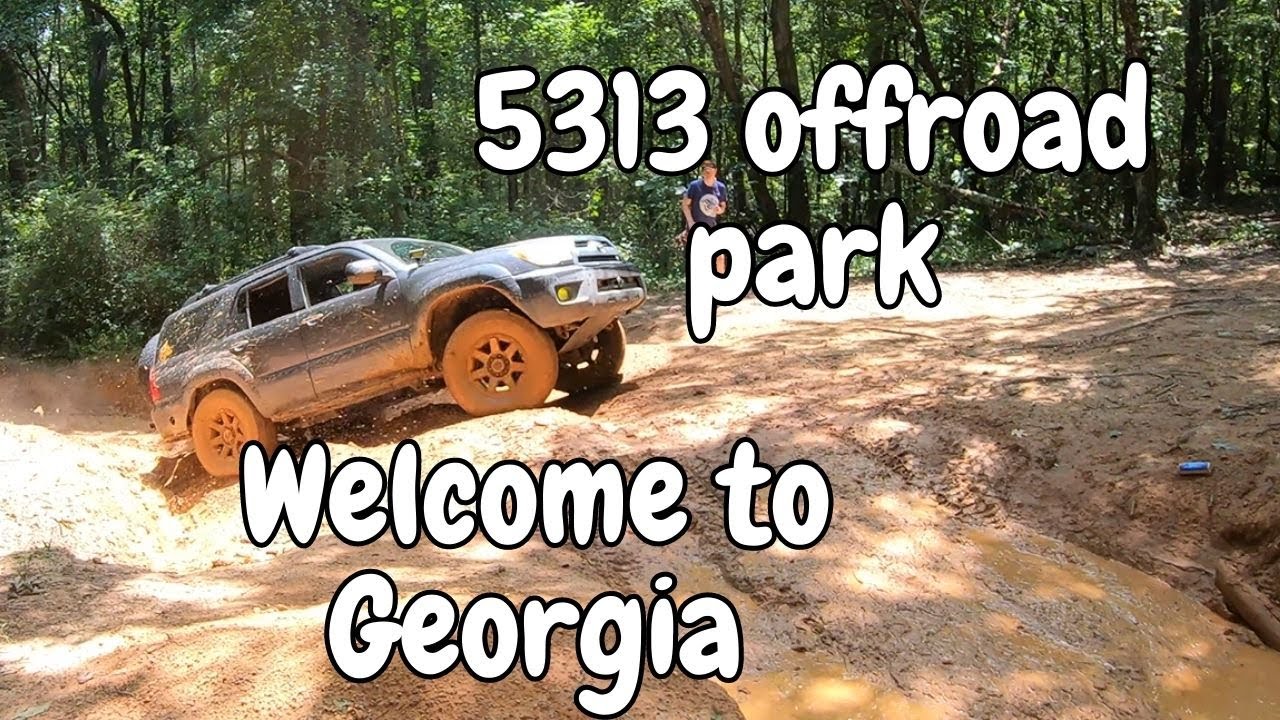 Running 5313 offroad park with the Georgia 4runner group