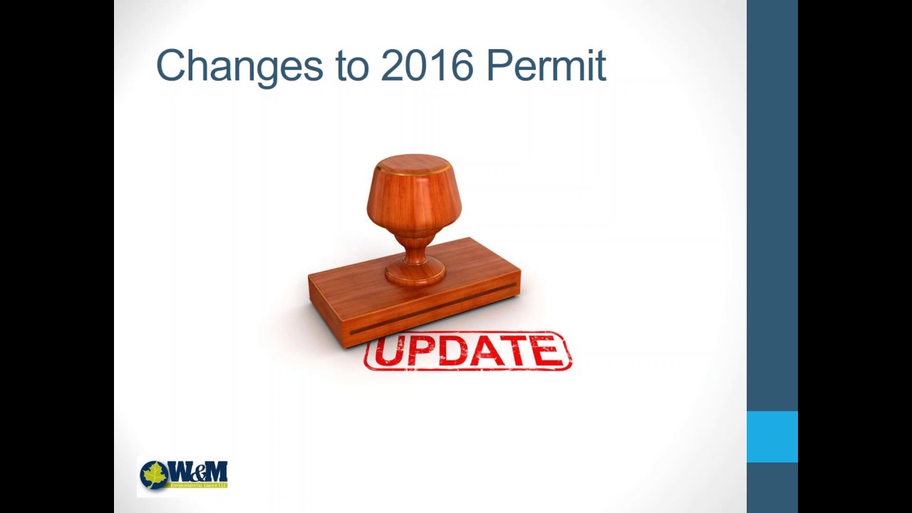 Plant Wastewater Permit Renewal