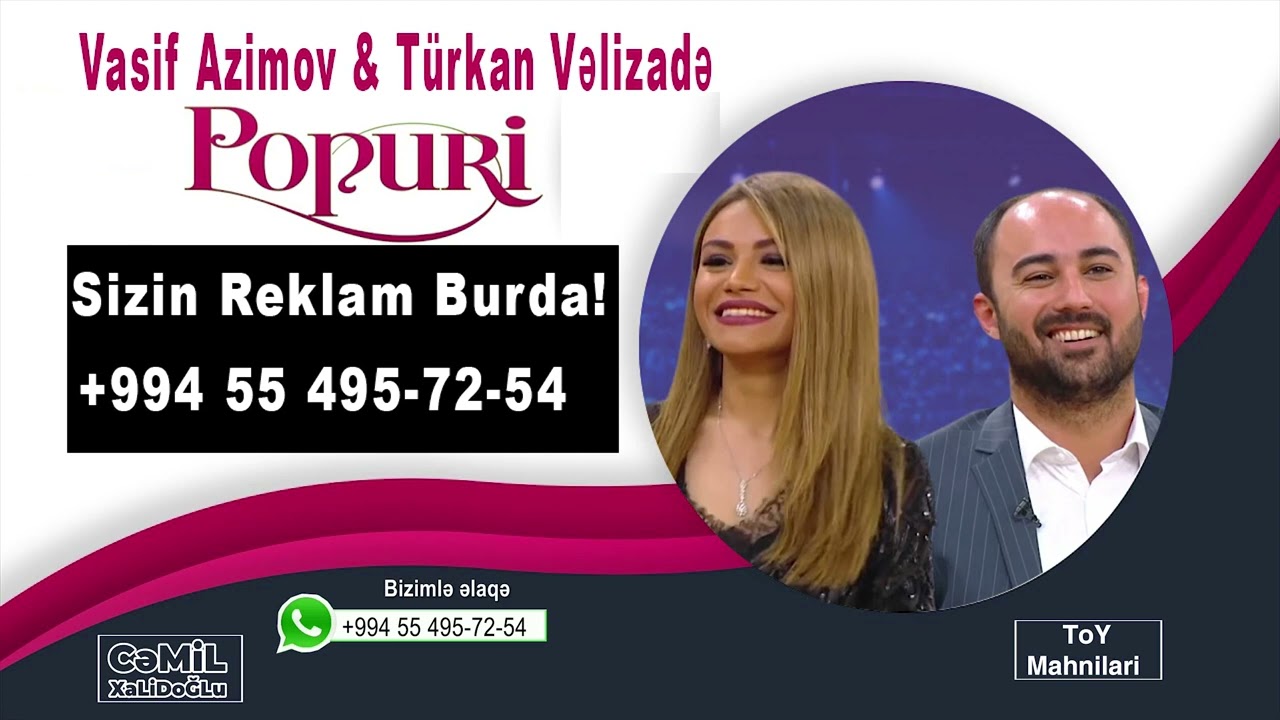 Vasif Azimov & Turkan Velizade Sultan Suleymanim olarsanmi | Toy Popuri Mahnilar   Ismayilli toylari