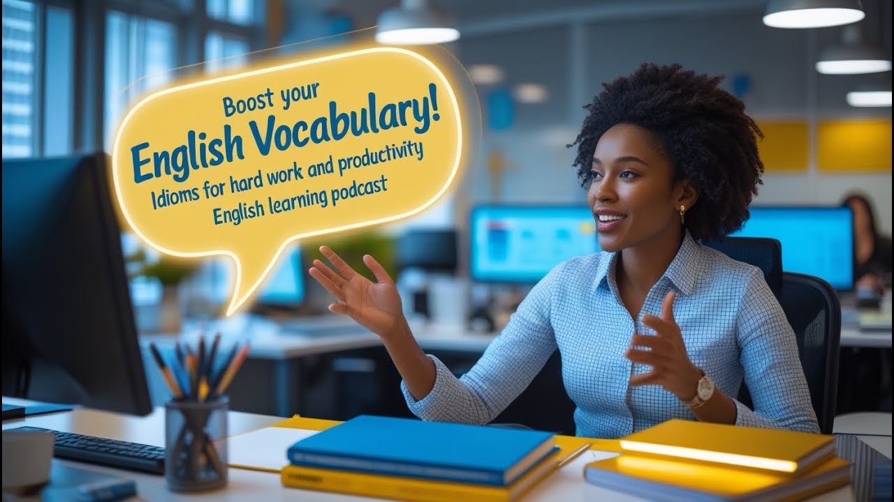 Boost Your English Vocabulary |Idioms for Hard Work and Productivity  | English Learning Podcast