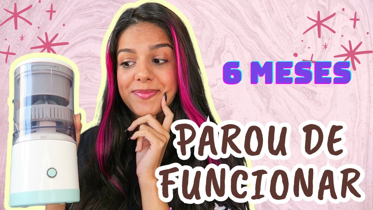 6 MESES DE USO ESPREMEDOR DE FRUTAS PORTÁTIL | WILKA