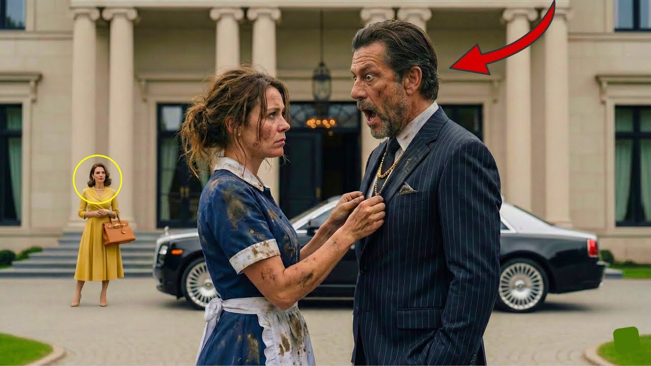 The Poor Maid Pretended to Fix a Mafia Boss's Tie to Warn Him: “Don’t Go—Your Fianceé Has a Gun”