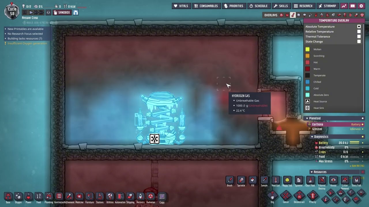 How to USE ANTI ENTROPY THERMO NULLIFIER in Oxygen Not Included (Step by Step)