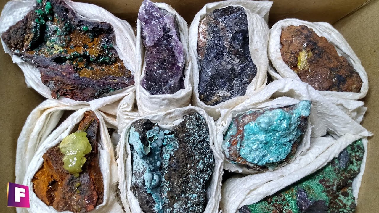 Los Mejores Minerales de Suscriptores - COLECCIONISTAS DE MINERALES en directo