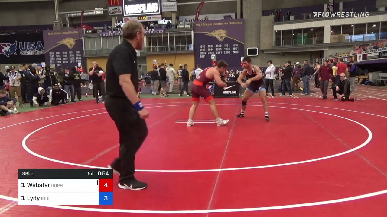 86 Kg Quarterfinal - Owen Webster, Gopher Wrestling Club - RTC Vs Dylan Lydy, Indiana RTC 6506