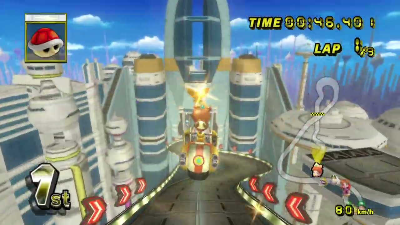 Mario Kart Wii (Faraphel) Custom Tracks - 150cc (1 Player) #04 with Baby Daisy