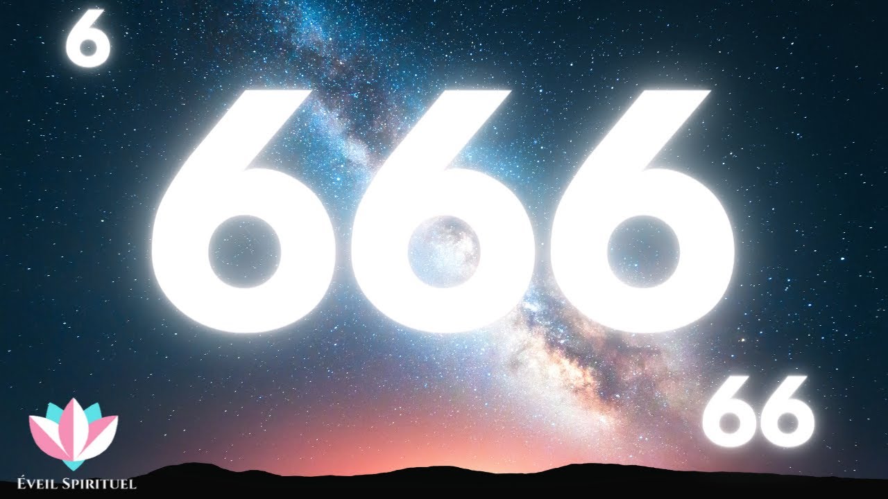 666 signification du chiffre ang&eacute;lique, le nombre 6 et 66