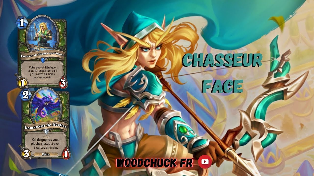 Hearthstone - Chasseur Face ( tout dans la tête! ) - Woodchuck
