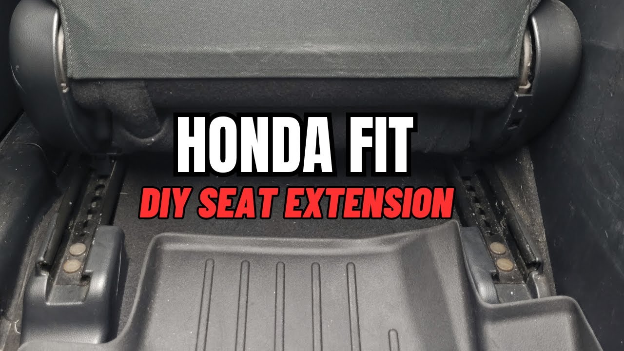 Удлинитель сиденья для Honda Fit 2015-2020 — как бесплатно отодвинуть сиденье назад.