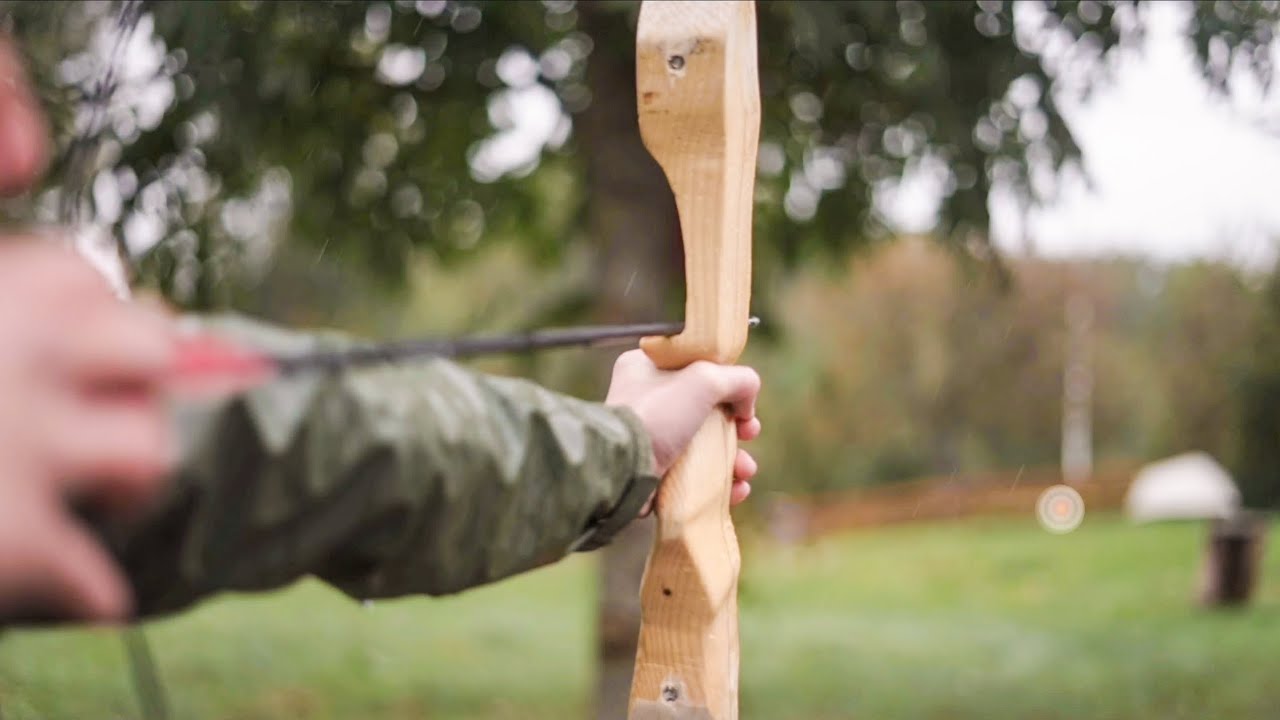 Vom Baum zum Recurvebogen - ein Jahr Handarbeit 