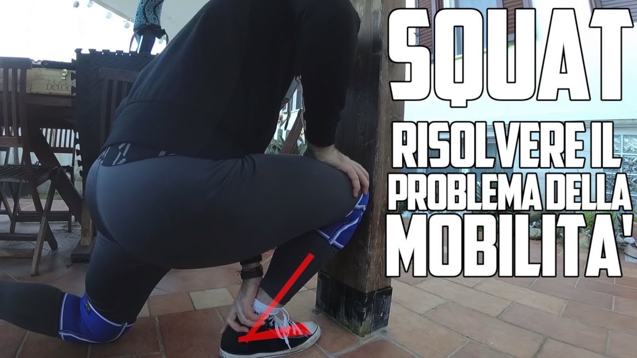 SQUAT: Come Risolvere TUTTI i Problemi di Mobilità || Routine di Stretching & Riscaldamento