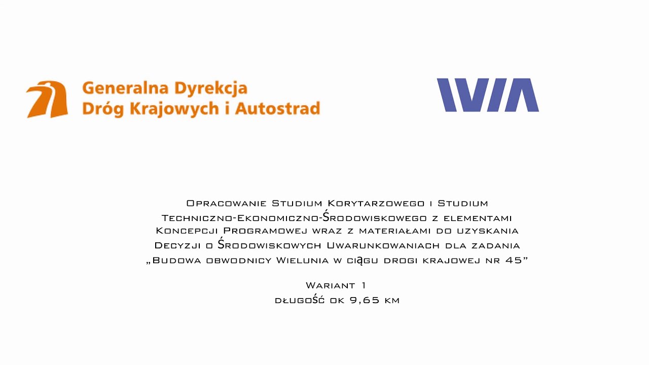Obwodnica Wielunia Wariant 1