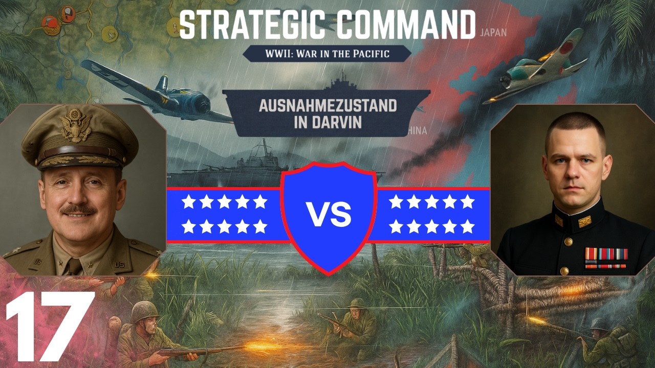 Strategic Command War in the Pacific | Multiplayer - @StrategieEcke | Ausnahmezustand in Darvin #17
