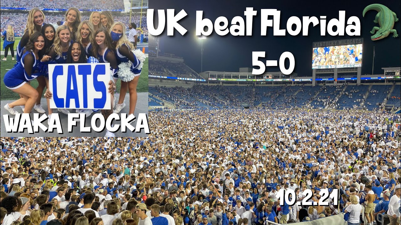 University of Kentucky Beats the Florida Gators at Home- First time since 1986 (5-0)