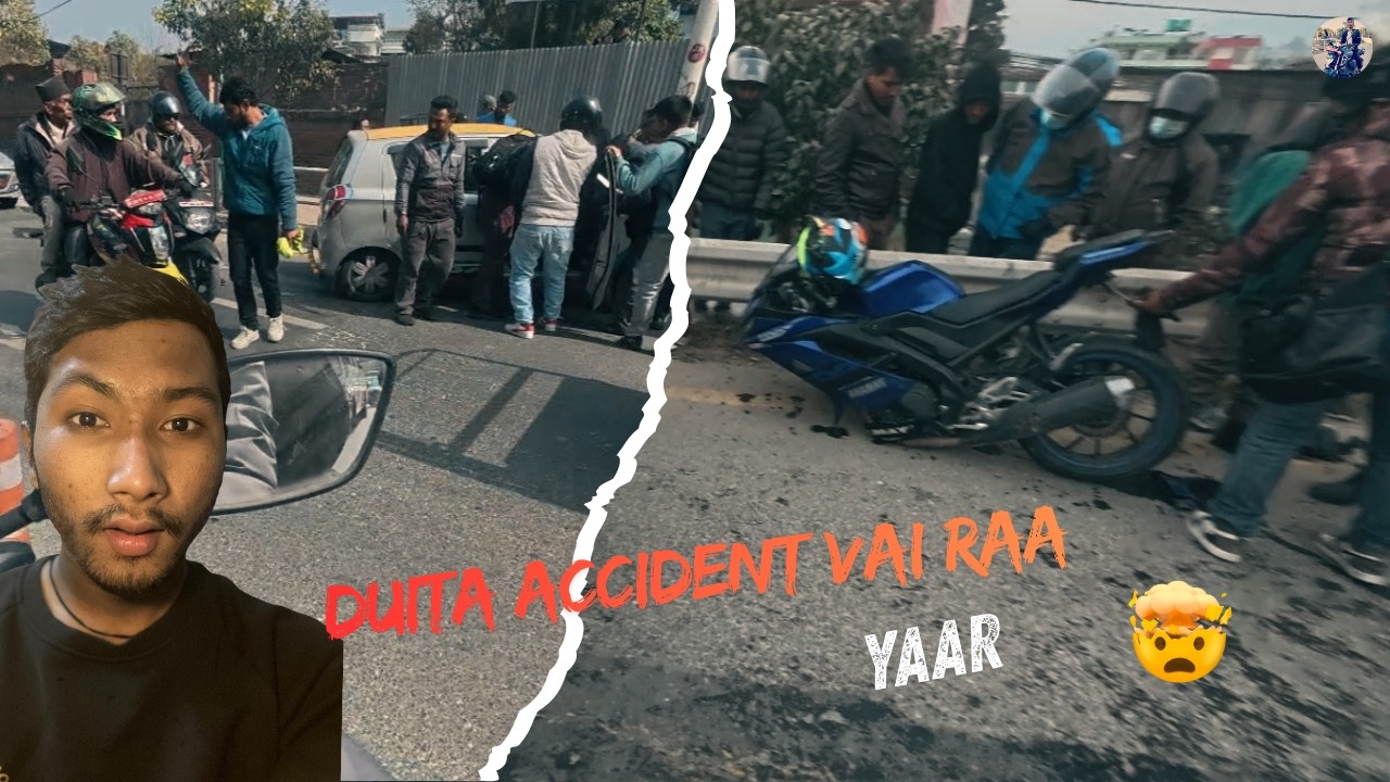 Duita accident vairaa yaar #dailyvlog VLOG 14