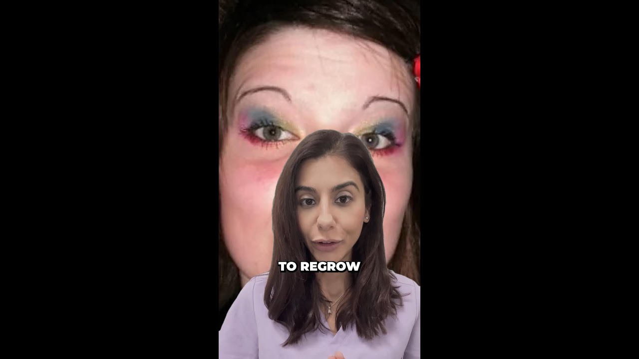 How To Fix Over-Plucked Eyebrows